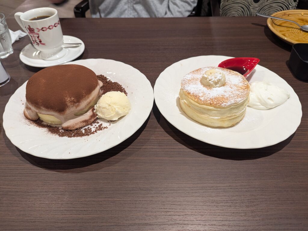 さかい珈琲　坂東市　パンケーキ